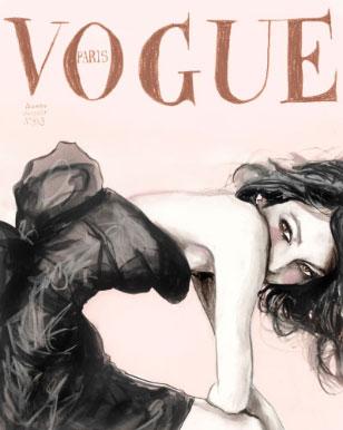 Sofia Coppola on the Cover of French Vogue