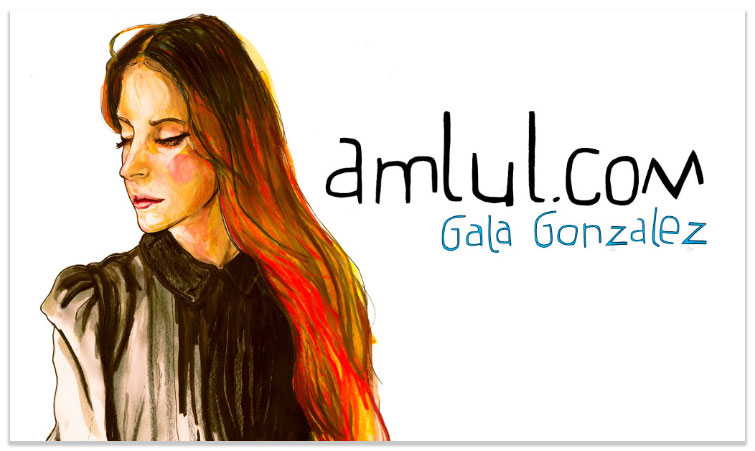 Danny Roberts  Portrait of Gala Gonzalez of Amlul.com 